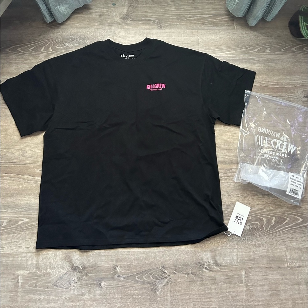 KILL CREW Black T-Shirt for Men